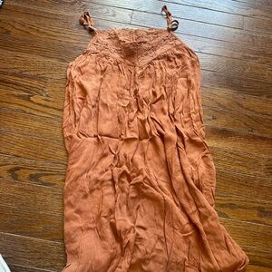 Forever 21 Orange Mini Dress